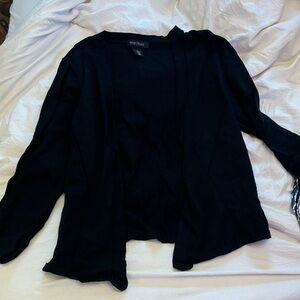 White House Black Market Black Cardigan